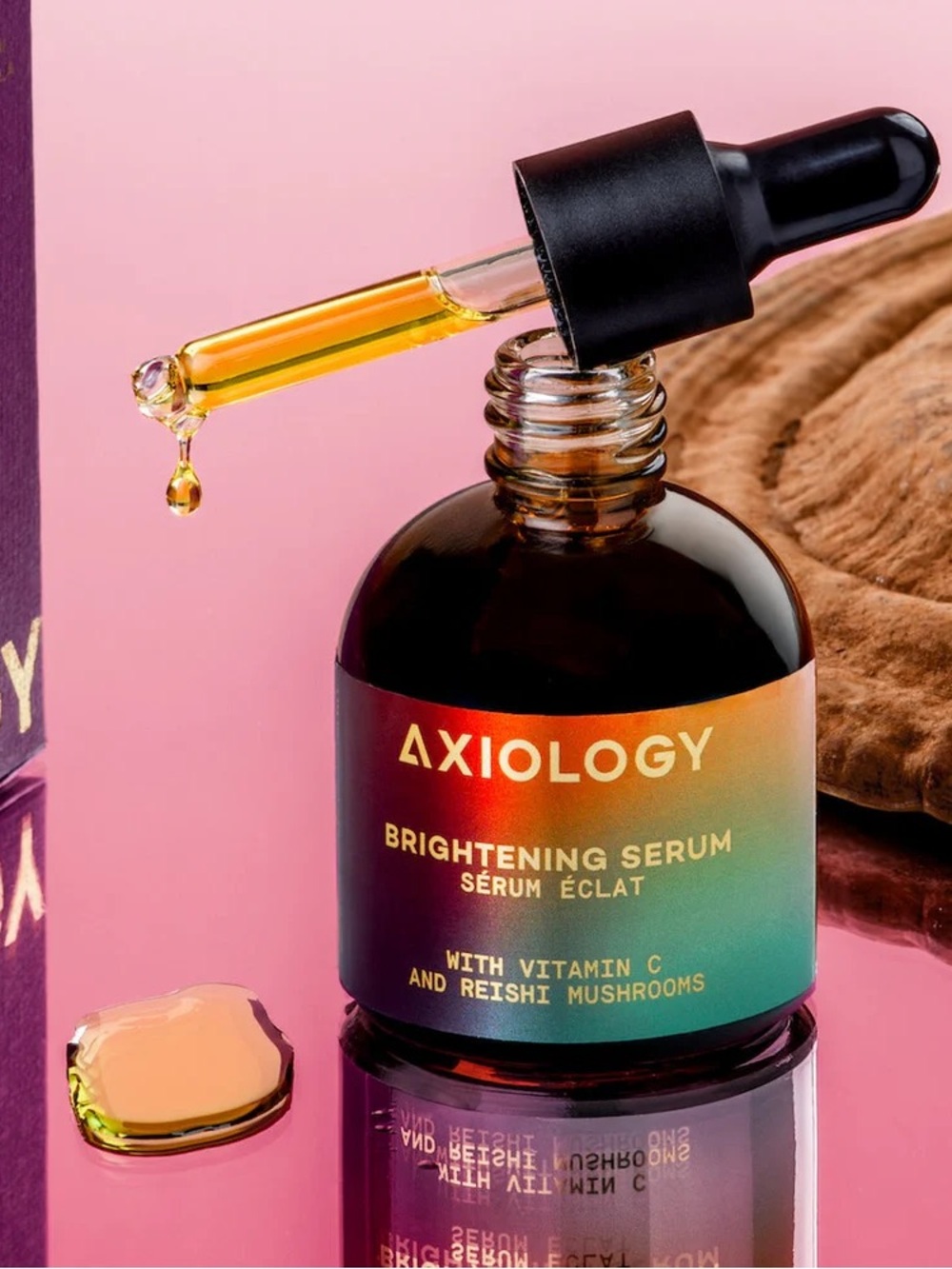 AXIOLOGY Brightening Serum — with vitamin C and Reishi mushrooms - Picture 3 of 8